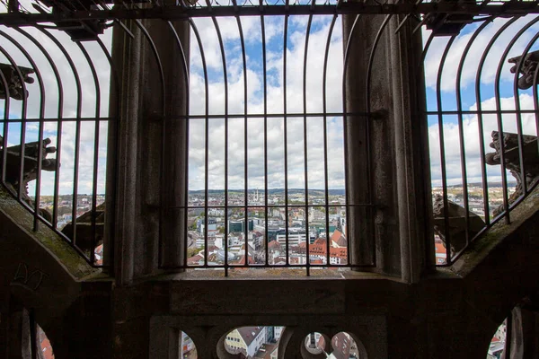 Lattices Observation Decks Ulm Cathedral Germany — Stock Photo, Image
