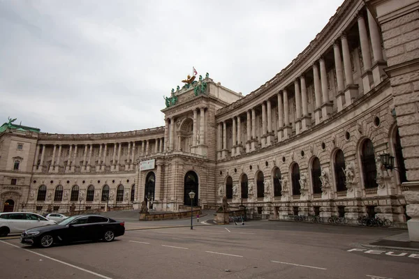 Vienna Österrike April 2023 Hofburg Habsburgdynastins Före Detta Kejserliga Palats — Stockfoto