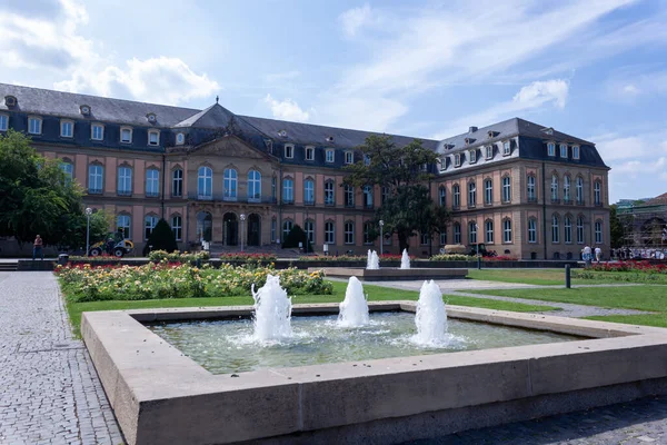 Suttgart Allemagne Août 2022 Nouveau Palais Neues Schloss Schlossplatz Est — Photo
