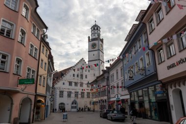 RAVENSBURG, ALMANY - 11 Şubat 2023: Ravensburg Fastnet bahar karnavalı arifesinde