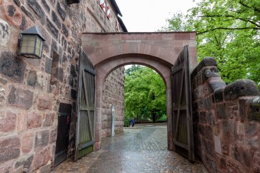 Nuremberg Fortress is one of the most significant cultural and historical monuments of the city of Nuremberg, Bavaria clipart