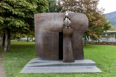 BREGENZ, AUSTRIA - 6 Ekim 2024: Bregenz, Avusturya 'da 