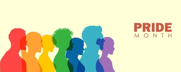Illustration Rainbow Colored Background Showing Lgbt Support Lesbian Gay Bisexual — стоковый вектор