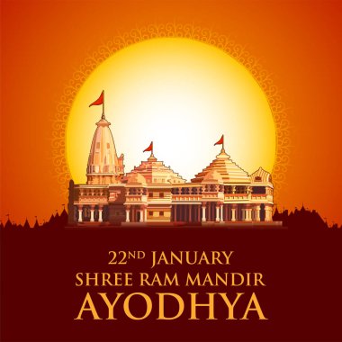 Ayodhya 'daki Shri Ram Janmbhoomi Teerth Kshetra Ram Mandir Tapınağı' nın dini geçmişi.