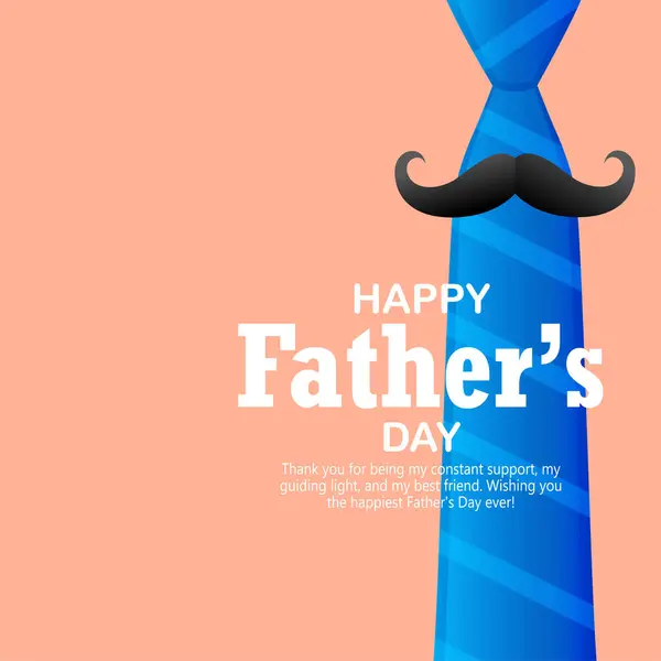 Ilustrace Svátečních Pozdravů Pozadí Pro Happy Father Day Stock Vektory