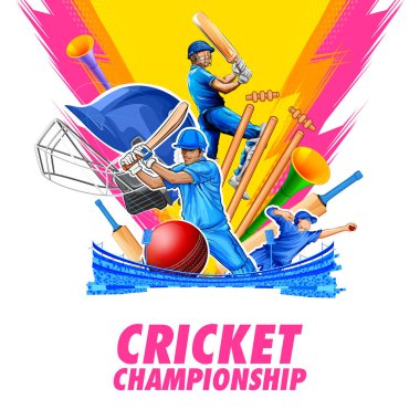 2024 kriket şampiyonasında oynayan vurucunun resmi.