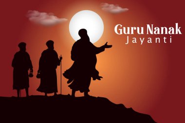 Mutlu Gurpurab, Guru Nanak Jayanti Festivali Sih kutlama arka plan resmi