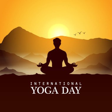 21 Haziran 'daki Uluslararası Yoga Günü için Asana ve meditasyon pratiği yapan insanların resimleri