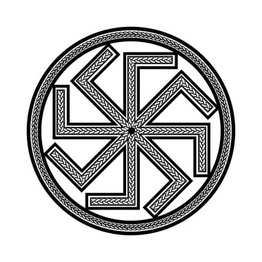 Kelt rünleri sembol vektör illüstrasyonu