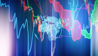 Finansal istatistikleri analiz etmek ve pazar verilerini analiz etmek için ayarlanmış. Sonuçları bulmak için grafiklerden ve grafiklerden veri analizi.