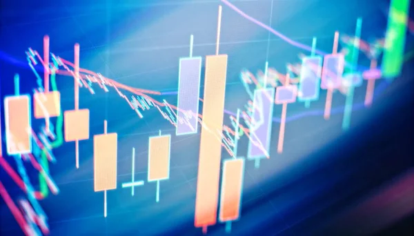 Conjunto Trabalho Para Análise Estatísticas Financeiras Análise Dados Mercado Dados — Fotografia de Stock