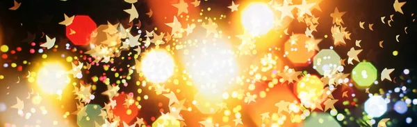 Bokeh Licht Hintergrund Weihnachten Und Neujahr Feiertage Hintergrund lizenzfreie Stockfotos