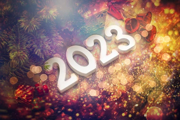 God Jul Och Happy Holidays Gratulationskort Ram Banner Nytt — Stockfoto