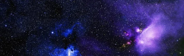 Uzay Boşluğundaki Yıldızlar Galaksiler Kozmos Sanatı Görüntünün Elementleri Nasa Tarafından — Stok fotoğraf
