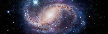 Galaxy and light. Planets, stars and galaxies in outer space showing the beauty of space exploration. The elements of this image furnished by NASA.