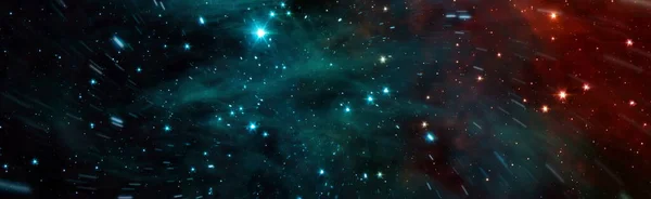 Magisch Kleurensterrenstelsel Oneindige Universum Sterrennacht — Stockfoto