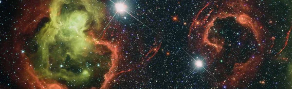 Планеты Звезды Галактики Космосе Показывающие Красоту Освоения Космоса — стоковое фото