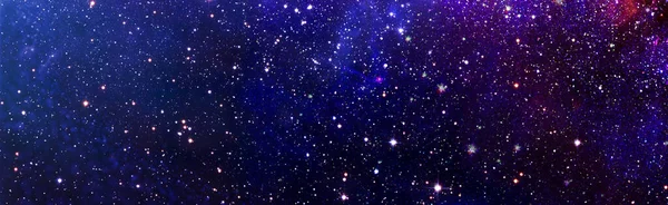Панорама Горизонтальный Вид Стеклянные Панели Знамя Шаблона Элементы Представленные Наса — стоковое фото