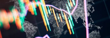 Mum çubuğu grafiği borsa yatırım ticaretinin grafiği.