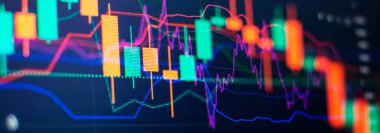 Şamdanların yükselmesi kriptonun arttığını gösteriyor. Dijital kripto para biriminin ses ve zaman aralıklarının grafiksel temsili