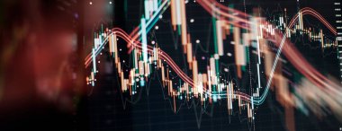 Ekonomik trendler mali yatırım için iş geçmişi