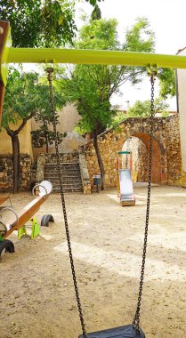 Sant Marti Kilisesi ve Altafulla Kalesi, Tarragona, Katalunya, İspanya, Avrupa