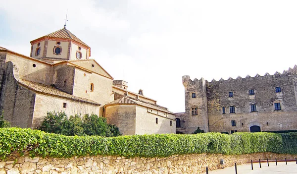 Igreja Sant Marti Castelo Altafulla Tarragona Catalunha Espanha Europa — Fotografia de Stock