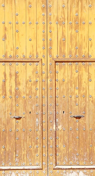 Двері Замку Алтафулла Таррагона Каталонія Іспанія Європа — стокове фото