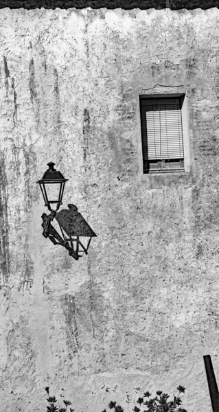 Altafulla Tarragona Catalonia Spain Europe城堡的老灯柱 — 图库照片