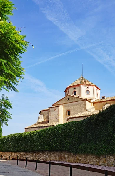 Church Sant Marti Castle Altafulla Tarragona Catalunya Spain Europe — Stock Photo, Image