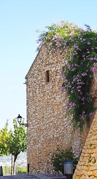Sant Jaume Kilisesi Creixell Kalesi Tarragona Katalunya Spanya Avrupa — Stok fotoğraf