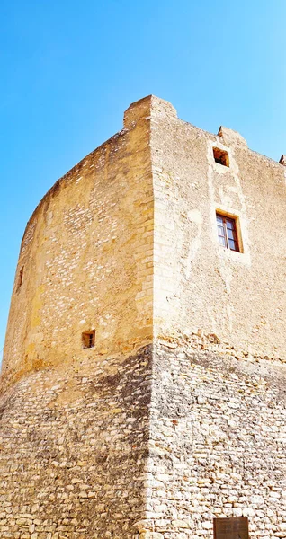 Kirche Von Sant Jaume Und Burg Von Creixell Tarragona Katalonien — Stockfoto