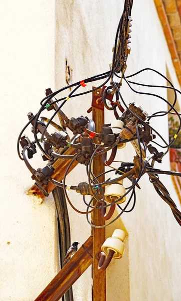 Мбаппе Подключен Электрическим Сетям Провинции Таррагона Каталония Испания Европа — стоковое фото