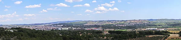 Panorama Von Vendrell Tarragona Bajo Peneds Peneds Katalonien Spanien Europa — Stockfoto