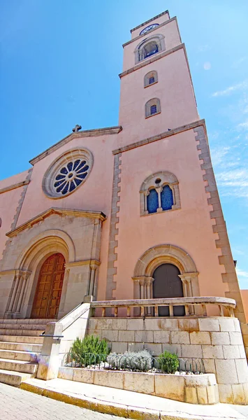 Kerk Kasteel Van Stad Llorens Del Penedes Bajo Panads Tarragona — Stockfoto