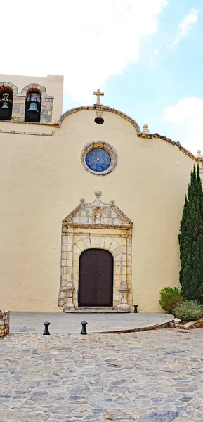 Kirche Und Dorf Von San Vicente Calders Oder Sant Vicens — Stockfoto