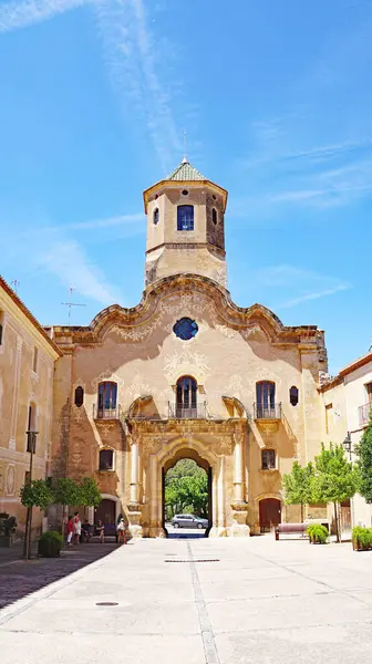 Mosteiro Les Santes Creus Província Tarragona Catalunha Espanha Europa — Fotografia de Stock