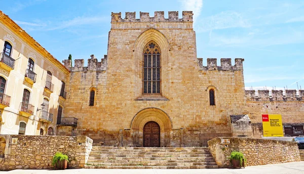 Tarragona, Katalunya, İspanya ve Avrupa 'daki Les Santes Creus Manastırı