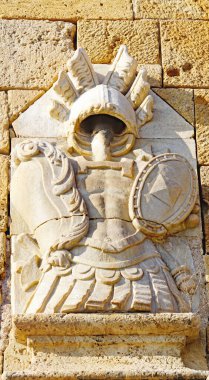 Tarragona, Katalunya, İspanya, Avrupa 'daki San Antonio Portal ve cephesi