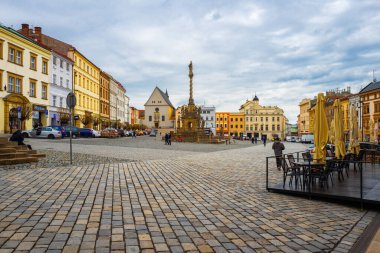 2022-04-16. Eski pazar meydanı Bielsko-Biala, Silesia, Polonya. 