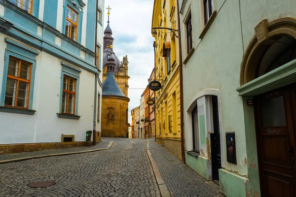 2022 Olomouc República Checa Vista Las Calles Ciudad Vieja — Foto de Stock
