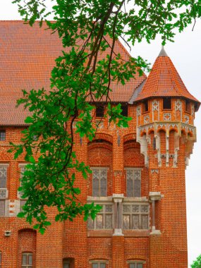 2022-06-12. castle fragment of the Teutonic Knights Order in Malbork, Poland