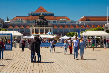 2022-06-05  landscape of the main square in Sopot, Poland