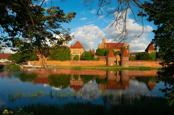 2022 Castle Teutonic Knights Order Malbork Poland Largest Castle World — Stock fotografie