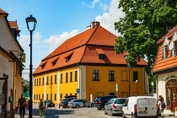 2022 Piękna Architektura Starego Miasta Jeleniej Góry Polska — Zdjęcie stockowe