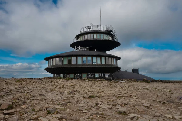 Метеорологическая Обсерватория Высоких Гор Карпач Гора Шишка Польша — стоковое фото