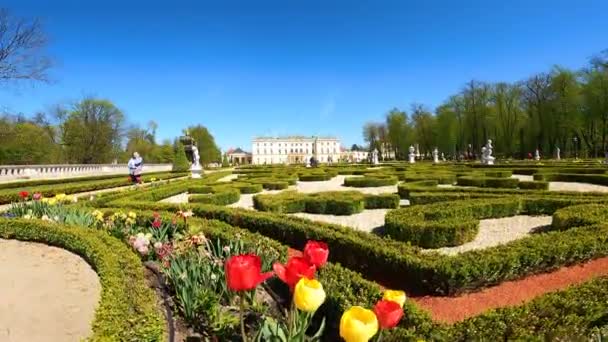 2023 Palais Branicki Jardins Bialystok Pologne — Video
