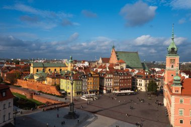 2022-10-25 Eski Varşova kasabası Polonya 'nın en iyi manzarası.