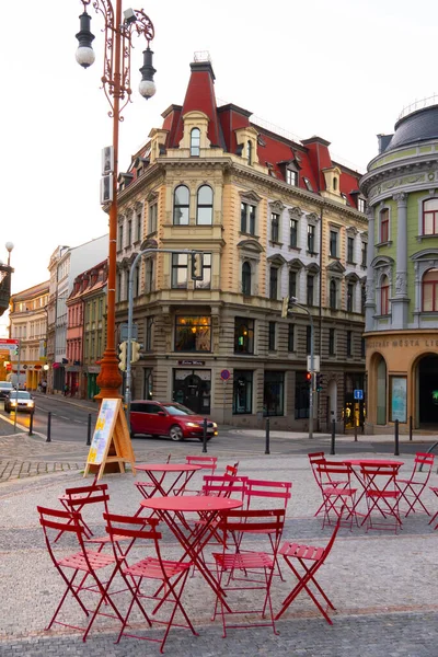 2022 Çek Cumhuriyeti Nin Liberec Kentindeki Tarihi Bina — Stok fotoğraf