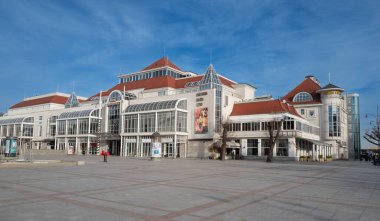 2023-01-16; Sopot, Polonya 'nın tarihi bölgesinde.